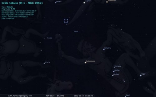 M1 Stellarium