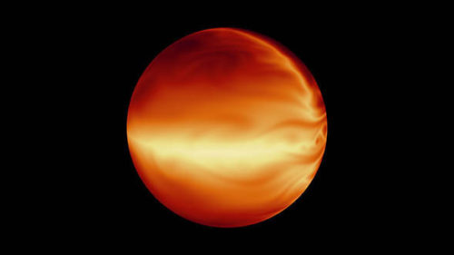 Voorstelling van de hete Jupiter HD 80606b